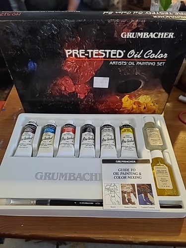 Vintage grumbacher oil color - grumbacher,