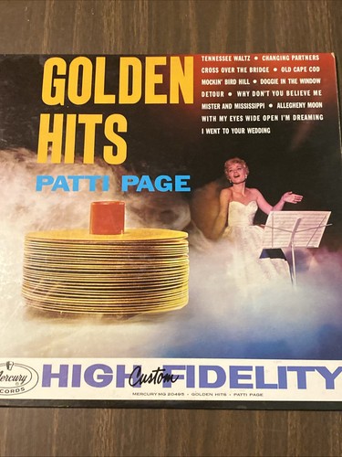 Patti page golden hits - hits, mercury