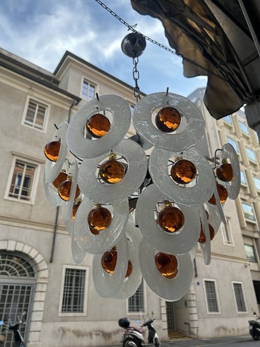 Grande lampadario 1970 design - 1970,