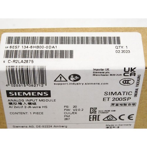 6es7134 6hb00 0da1 - 6es7134-6hb00-0da1, nuovo