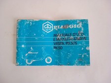 VESPA 50 Pk s Pks Manuale Uso Manutenzione Piaggio Originale Usato_No et3 L R N