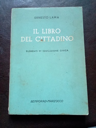 Libro del cittadino ernesto - del,