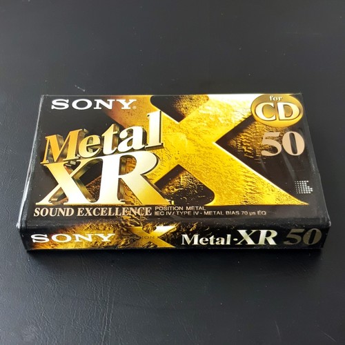 Audio cassette metal sony - audio,