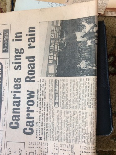 Ephemera 1967 football - ephemera,