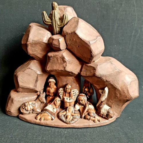 Piccolo presepe del perù - presepe,