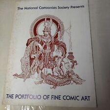 1978 Portfolio National Cartoonist Society Art firmato da Jones, Smith e Evans