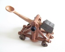 PLAYMOBIL (L2201) MOYEN-AGE - Catapulte Chevaliers Dragon 3653 Barbares 4438
