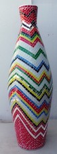 Vaso ceramica mosaico di - e,