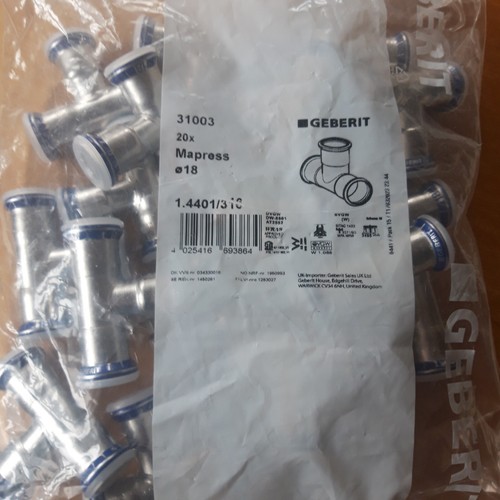20pz geberit mapress pezzo - 20pz,
