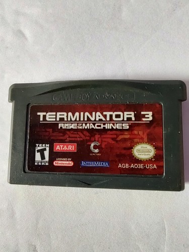 Game boy advance terminator - game,