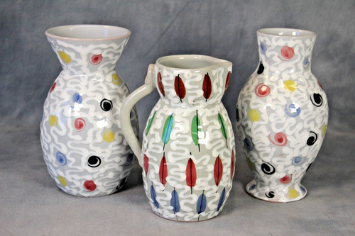 Brocca vaso grigio - , e