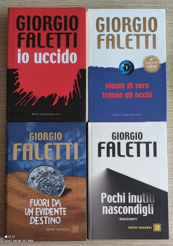 Giorgio faletti set - -, libri
