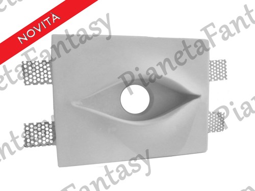 Porta faretto gesso - in,