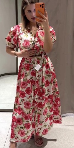 Zara abito midi donna nuovo - zara,