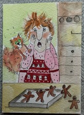 ACEO Gatto Originale, Artista