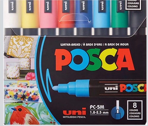 Uni posca marcatori - posca,