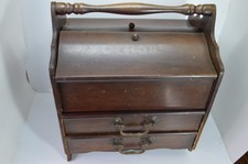 Antica scatola in legno per