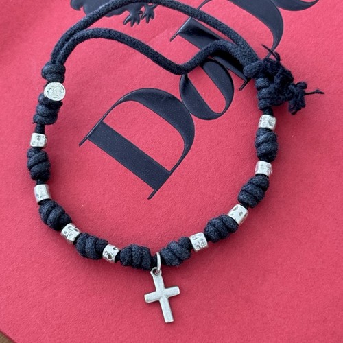 Bracciale croce dodo pomellato - bracciale,
