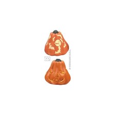Zucca halloween decorata con - zucca,