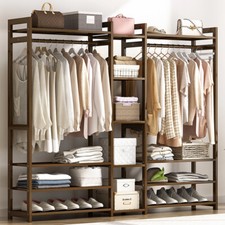 Armadio aperto in bamboo con