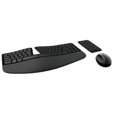 Kit tastiera e mouse microsoft sculpt ergonomic desktop l5v-00013 qwerty ital...