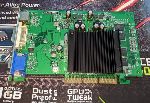 Msi geforce 6200 256mb gddr2 - 256mb,