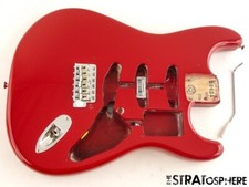 Fender American Clapton Strat CORPO & HARDWARE USA Stratocaster, Torino Rosso