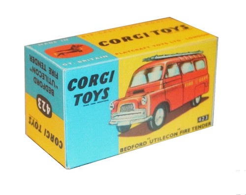 Corgi toys boîte box - , repro