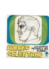 ADRIANO CELENTANO - DISCO 45 GIRI "LA COPPIA PIU' BELLA DEL MONDO " VINILE NUOVO