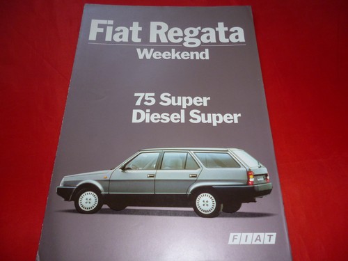Fiat regata tipo - 138, weekend