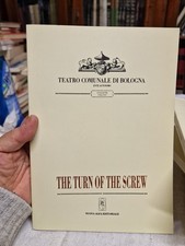 Libretto The Turn Of The Screw  Teatro Comunale Bologna 199697 E3 ^
