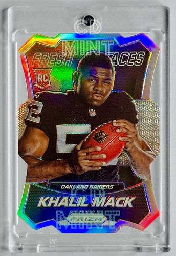 Khalil mack rookie die cut - rookie,