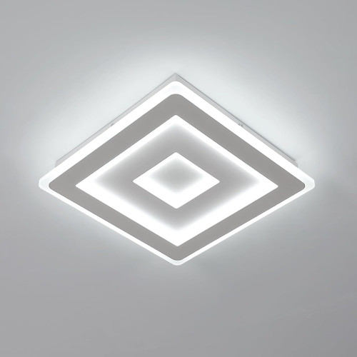 Plafoniera led quadrata 42w - plafoniera,