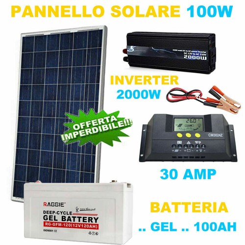 Kit 1kw fotovoltaico - kit,
