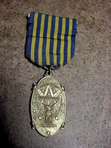 Medaglia massonica soggiorni - medaglia,