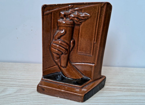 Statuina ceramica vintage