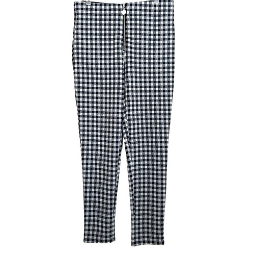 Zara gingham pantaloni skinny - zara,