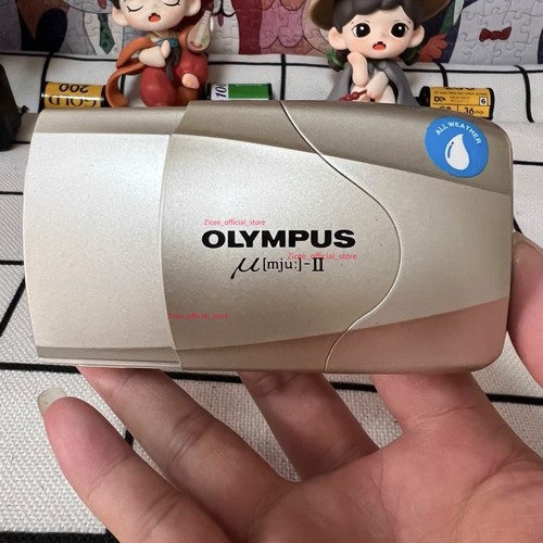 Olympus mju champagne - olympus,
