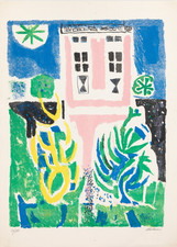 Enrico Paulucci ( Genova, 1901- Torino, 1999) Stupenda OPERA LITOGRAFIA Timbro