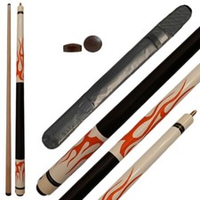 Stecca Pool JOLLY  VULCANO S23 2 pezzi lunghezza 145 cm cuoio 13 mm peso standar