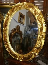  SPECCHIO OVALE CORNICE IN