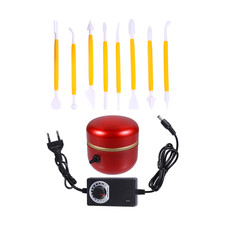 1 set di mini macchine regolabili per tornio elettrico con spina europea per