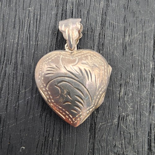 Ciondolo medaglione cuore - , puff