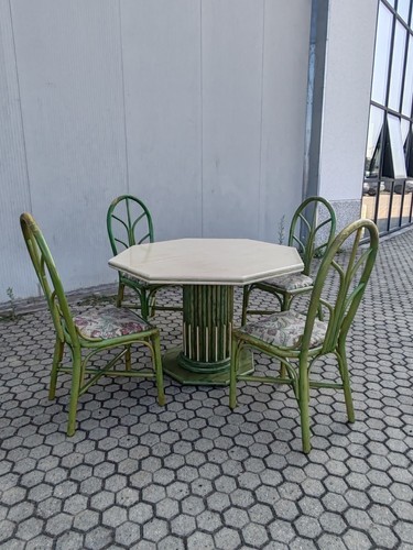 Set tavolo allungabile con - , 4
