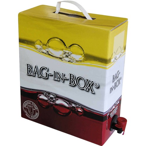 Vino rosso igp calabria bag - rosso, in
