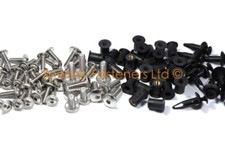 Kawasaki Ninja ZX-10R 2006-2007 Completo carenatura & parabrezza Bullone Wellnut