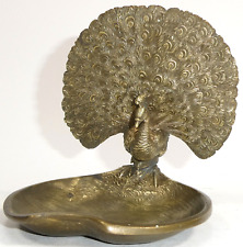 Ciotola Di Bronzo Con Pavone