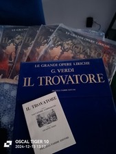 IL TROVATORE VERDI G. LE GRANDI OPERE LIRICHE FABBRI EDITORE BOX COMPLETO 4LP 