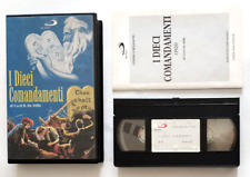 Vhs I Dieci Comandamenti Film Storico San Paolo Audiovisivi Videocassetta (V203)