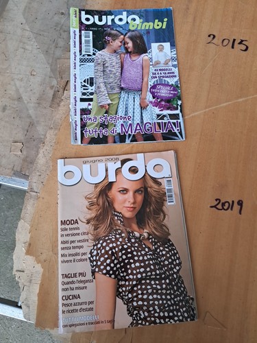 Riviste burda 2008 pezzi - 2008,